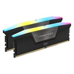 Corsair Vengeance RGB DDR5 32 Go (2 x 16 Go) 5200 MHz CL40 - Noir Corsair Vengeance RGB DDR5 32 Go (2 x 16 Go) 5200 MHz CL40 - Noir