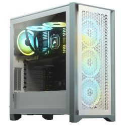 Corsair 4000D AIRFLOW Tempered Glass (Blanc) Corsair 4000D AIRFLOW Tempered Glass (Blanc)