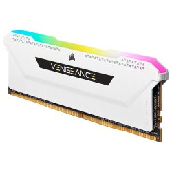 Corsair Vengeance RGB PRO SL Series 32 Go (2 x 16 Go) DDR4 3600 MHz CL18 - Blanc