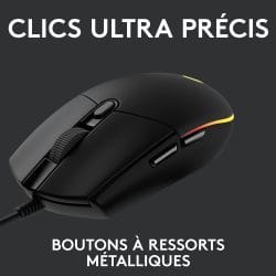 Logitech G G203 LightSync (Noir)