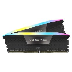 CMH32GX5M2E6000C36 Corsair Vengeance RGB DDR5 32 Go (2 x 16 Go) 6000 MHz CL36 - Noir