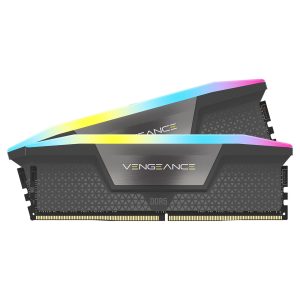 Corsair Vengeance RGB DDR5 32 Go (2 x 16 Go) 6000 MHz CL36 - Gris