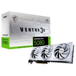 MSI GeForce RTX 5080 16G VENTUS 3X OC WHITE 1 MSI GeForce RTX 5080 16G VENTUS 3X OC WHITE