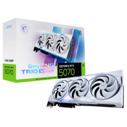 MSI GeForce RTX 5070 12G GAMING TRIO OC WHITE 1 MSI GeForce RTX 5070 12G GAMING TRIO OC WHITE