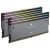 CMP64GX5M2B6000Z30 Corsair Dominator Titanium DDR5 RGB 64 Go (2 x 32 Go) 6000 MHz CL30 - Gris