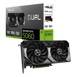 ASUS Dual GeForce RTX 5060 OC Edition 8GB ASUS Dual GeForce RTX 5060 OC Edition 8GB