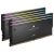 CMP64GX5M2X6600C32 Corsair Dominator Titanium DDR5 RGB 64 Go (2 x 32 Go) 6600 MHz CL32 - Noir