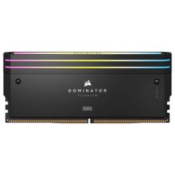 CMP64GX5M2X6600C32 Corsair Dominator Titanium DDR5 RGB 64 Go (2 x 32 Go) 6600 MHz CL32 - Noir