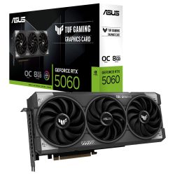 ASUS TUF Gaming GeForce RTX 5060 OC Edition 8GB ASUS TUF Gaming GeForce RTX 5060 OC Edition 8GB