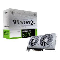 MSI GeForce RTX 5070 12G VENTUS 2X OC White 1 MSI GeForce RTX 5070 12G VENTUS 2X OC White