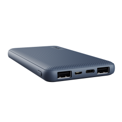 Batterie externe USB Trust Primo Ultra Thin - 10000mAh (Bleu)1 Batterie externe USB Trust Primo Ultra Thin - 10000mAh (Bleu)