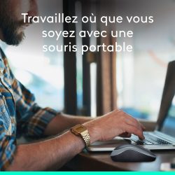 Logitech Wireless Mouse M185 (Gris)