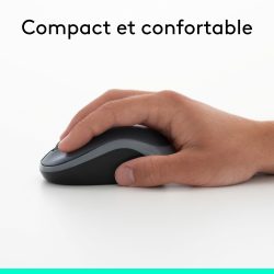Logitech Wireless Mouse M185 (Gris)