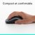 Logitech Wireless Mouse M185 (Gris)