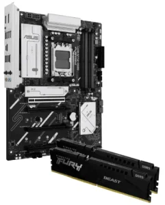 Asus PRIME B850-PLUS WIFI + Fury 2x16Go 6000MHz C30