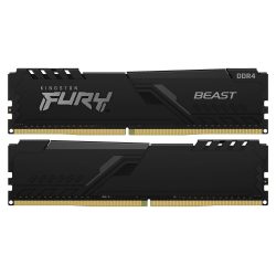 Kingston FURY Beast 16 Go (2 x 8 Go) DDR4 3200 MHz CL16 (1) Kingston FURY Beast 16 Go (2 x 8 Go) DDR4 3200 MHz CL16
