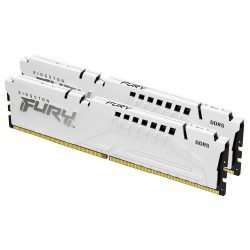 Kingston FURY Beast 32 Go (2 x 16 Go) DDR5 6000 MHz CL30 - Blanc Kingston FURY Beast 32 Go (2 x 16 Go) DDR5 6000 MHz CL30 - Blanc