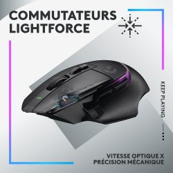 Logitech G G502X Plus Noir 4 Logitech G G502X Plus Noir