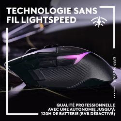 Logitech G G502X Plus Noir 3 Logitech G G502X Plus Noir