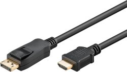 71qeZuFcRzL._AC_SL1500_ Cable DisplayPort vers HDMI Goobay M/M 1m