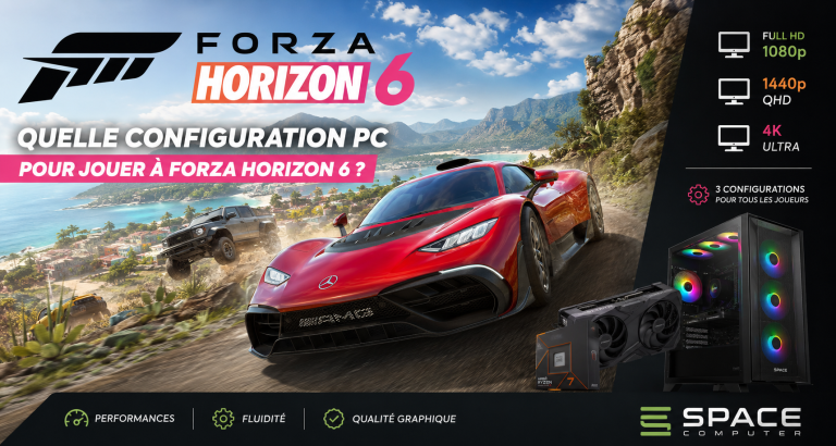 Configuration PC pour Forza Horizon 6